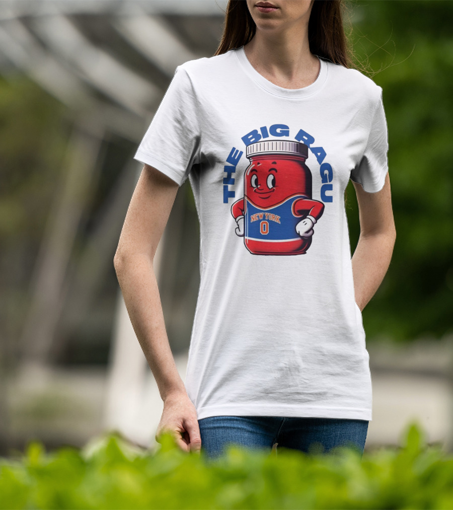 The Big Ragu New York 0 Cartoon Jar T-Shirt
