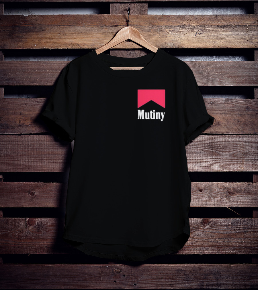 Peter McCormack Mutiny Bold Red Banner T-Shirt