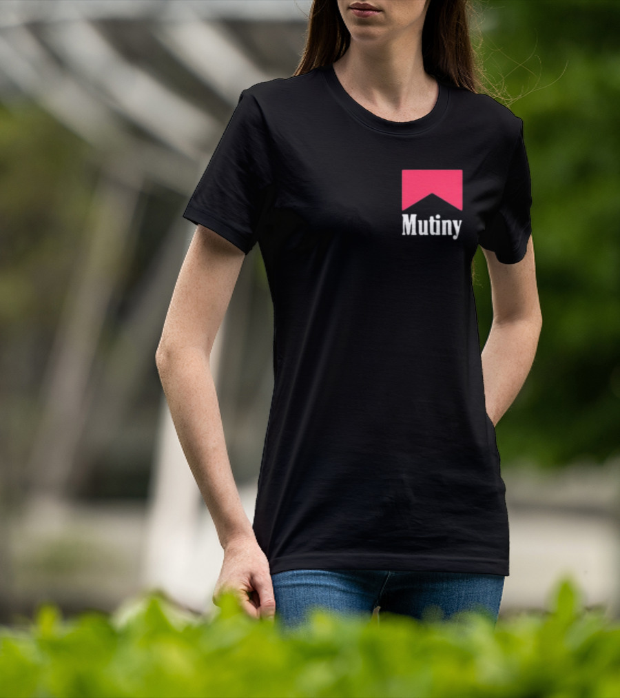 Peter McCormack Mutiny Bold Red Banner T-Shirt
