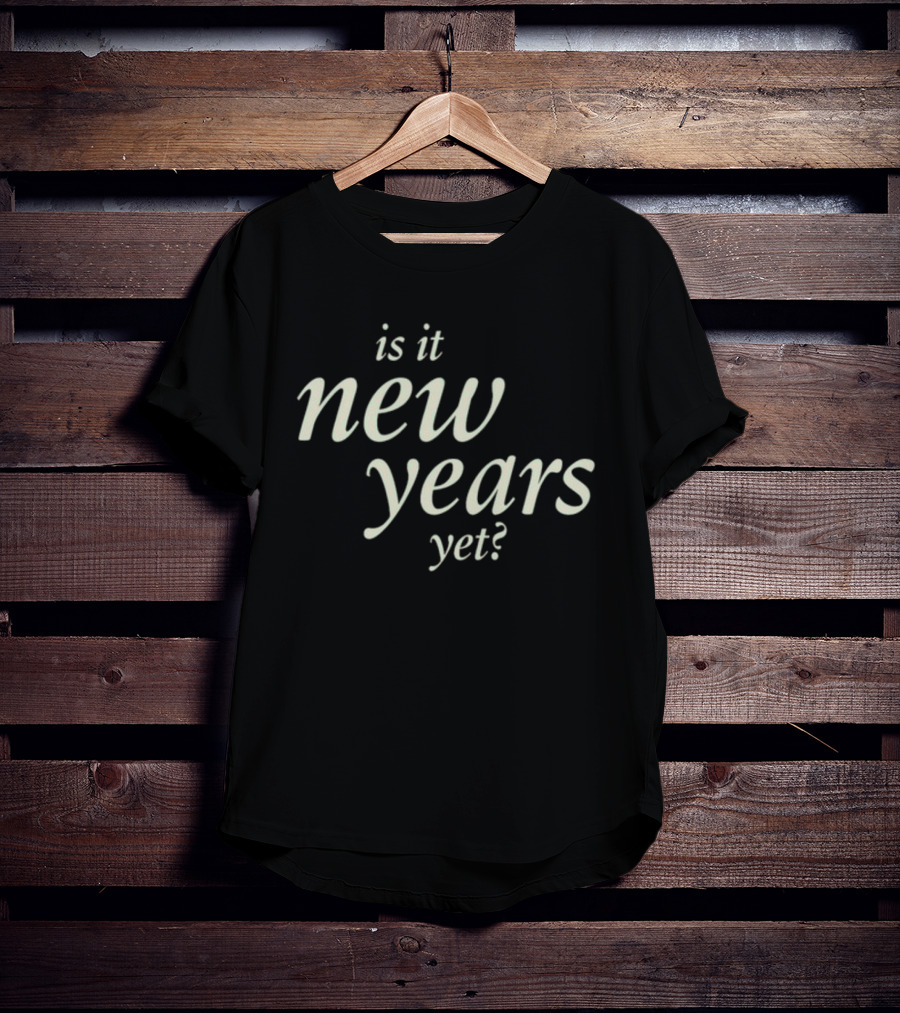 Sabrina Carpenter Is It New Years Yet T-Shirt
