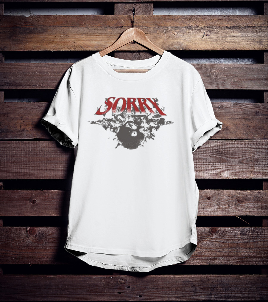 Sorry Bomb Warning Violently Improvised Material Explosive T-Shirt