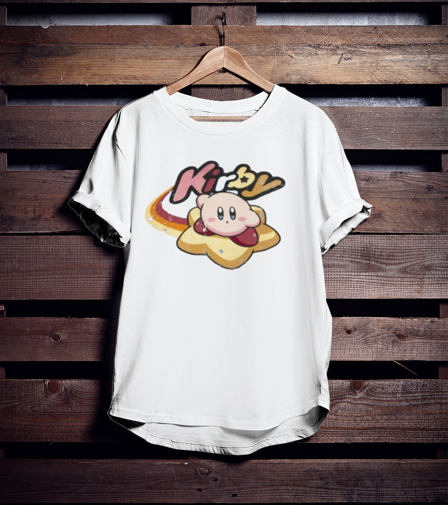 Kirby Star Rider With Target Name T-Shirt
