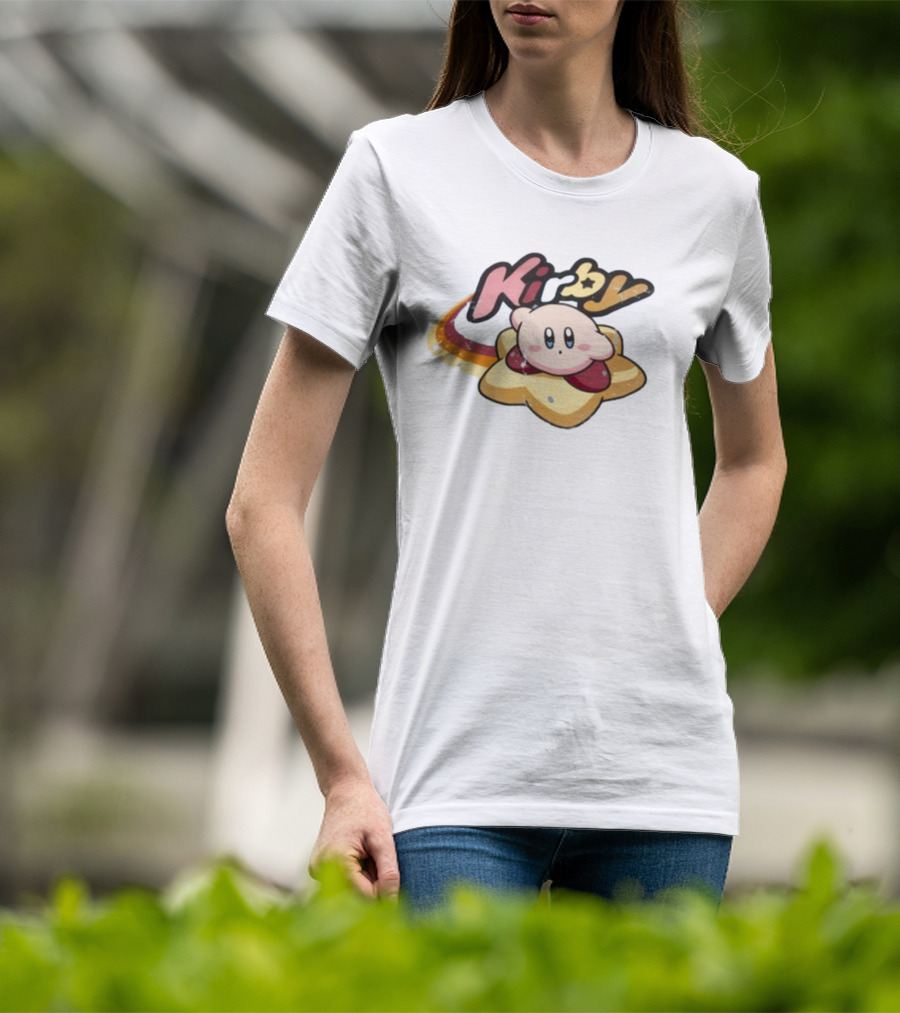 Kirby Star Rider With Target Name T-Shirt