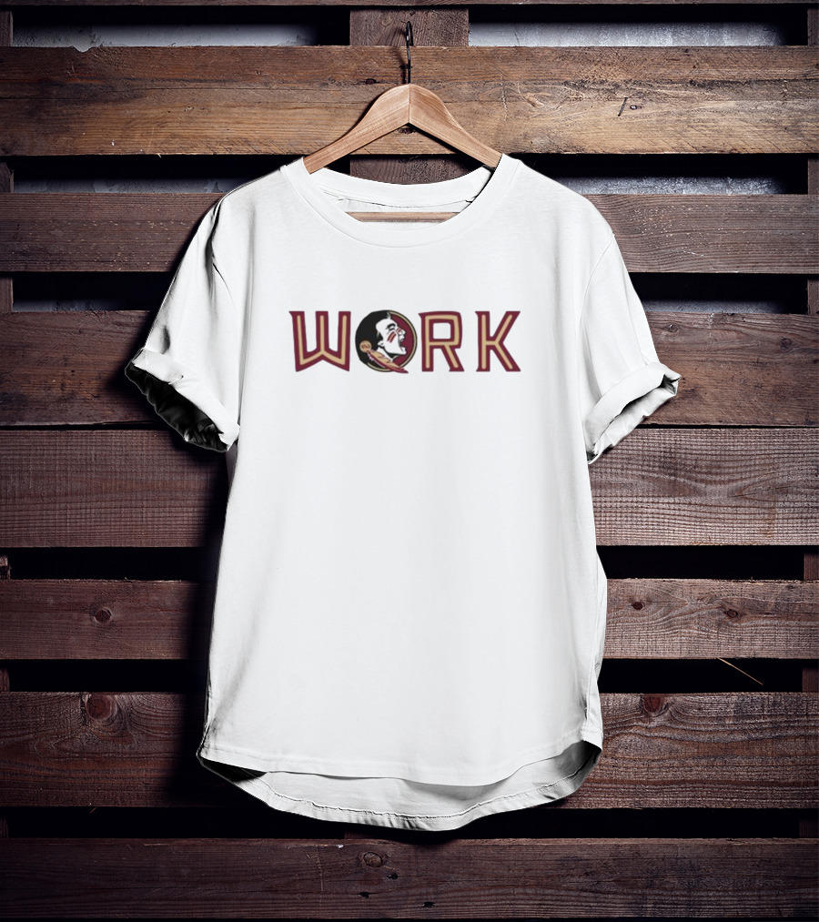 Mike Norvell Florida State Seminoles Work T-Shirt