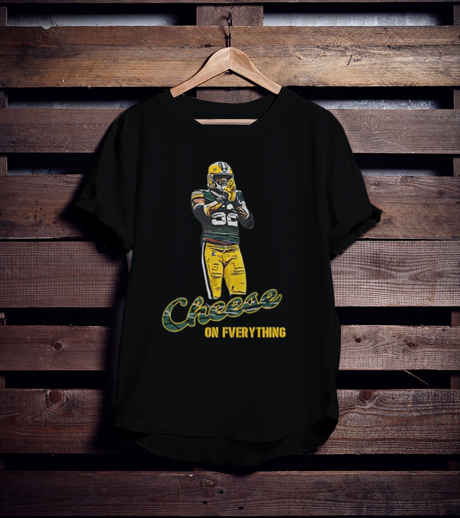 Cheese On Everything Rashan Gary Packers Fan Gear T-Shirt