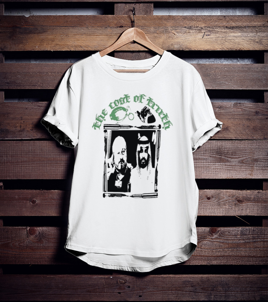 The Cost Of Truth Newspaper Collage T-Shirt