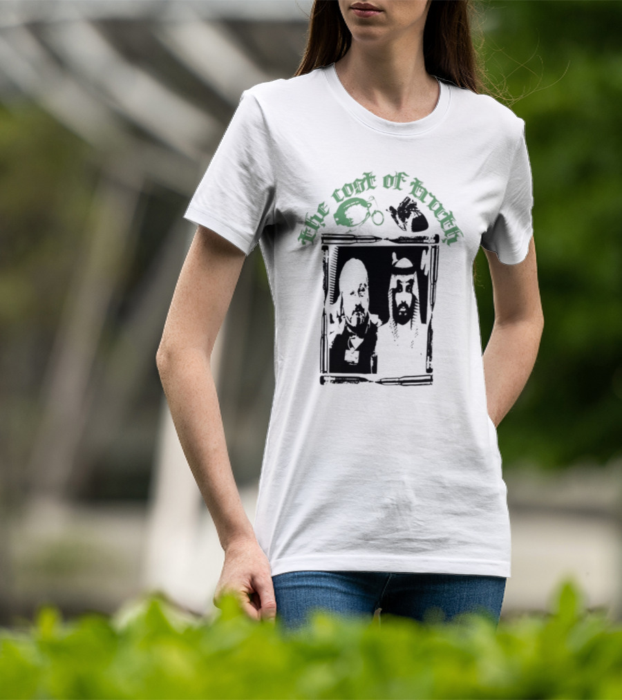 The Cost Of Truth Newspaper Collage T-Shirt