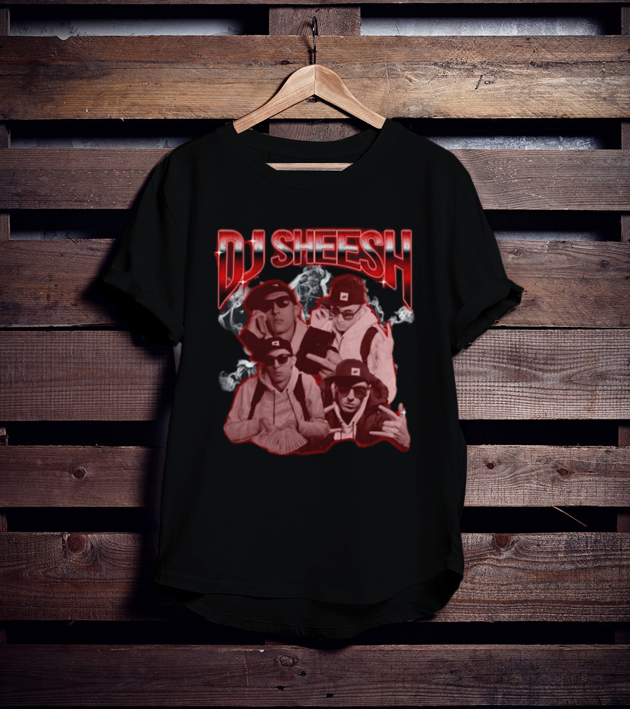 DJ Sheesh Cyclops Streetwear Vibes With Smoke Effects T-Shirt