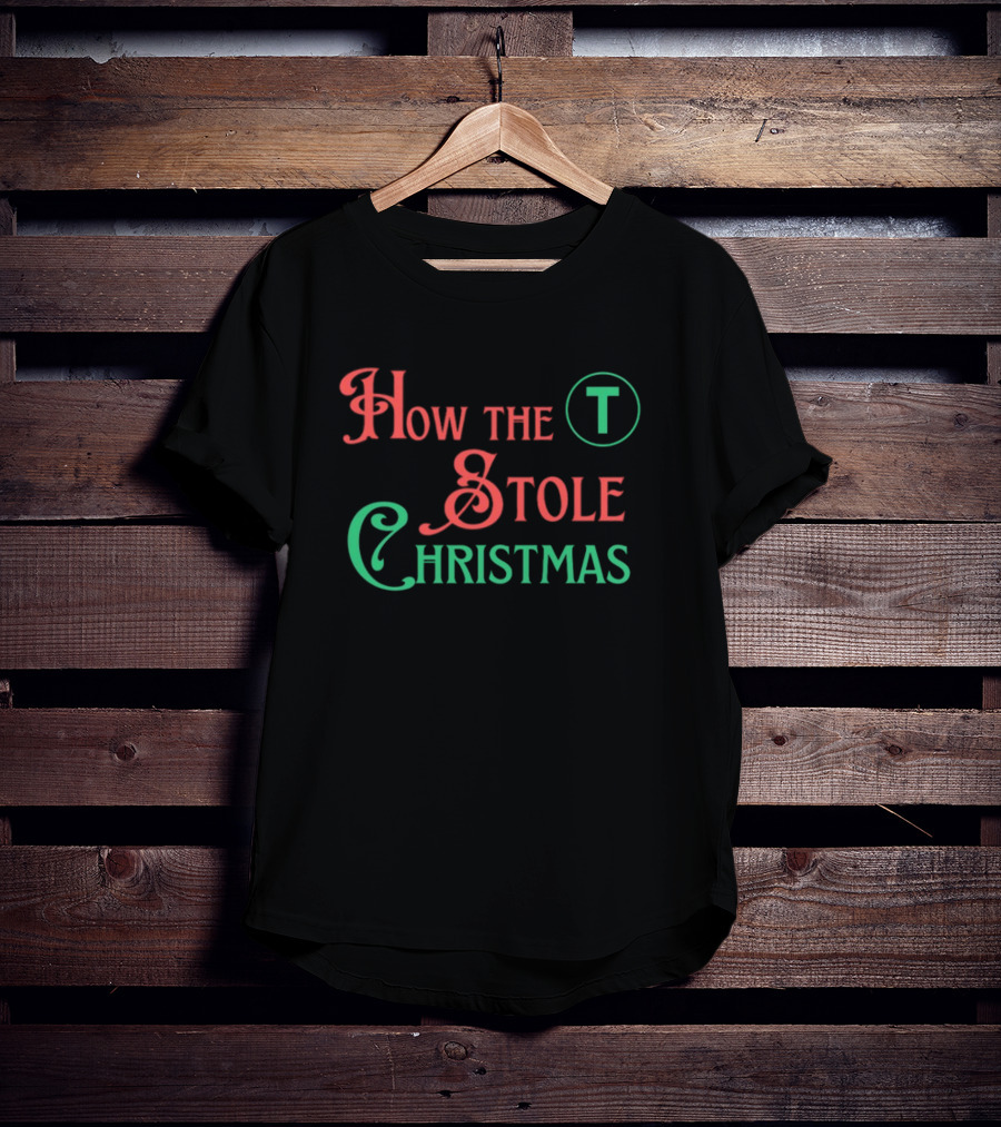 How The T Stole Christmas Storybook T-Shirt