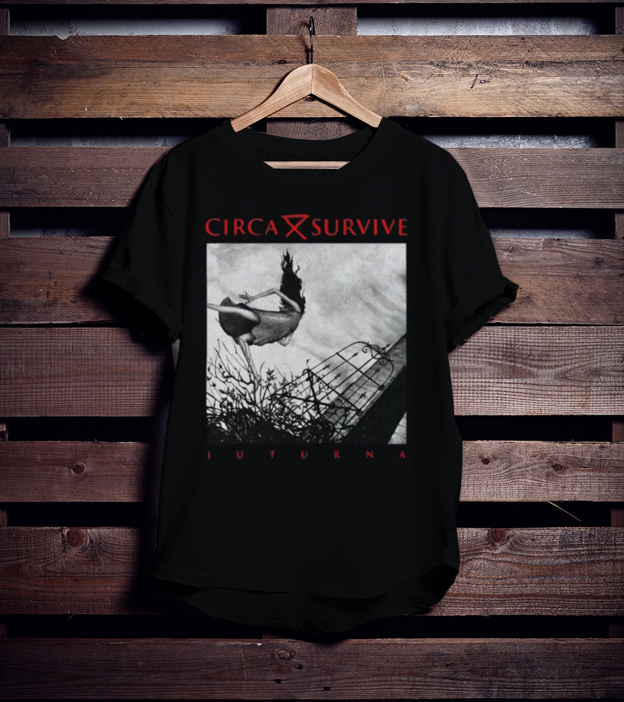 Circa Survive Juturna Album Art Dark Fantasy T-Shirt