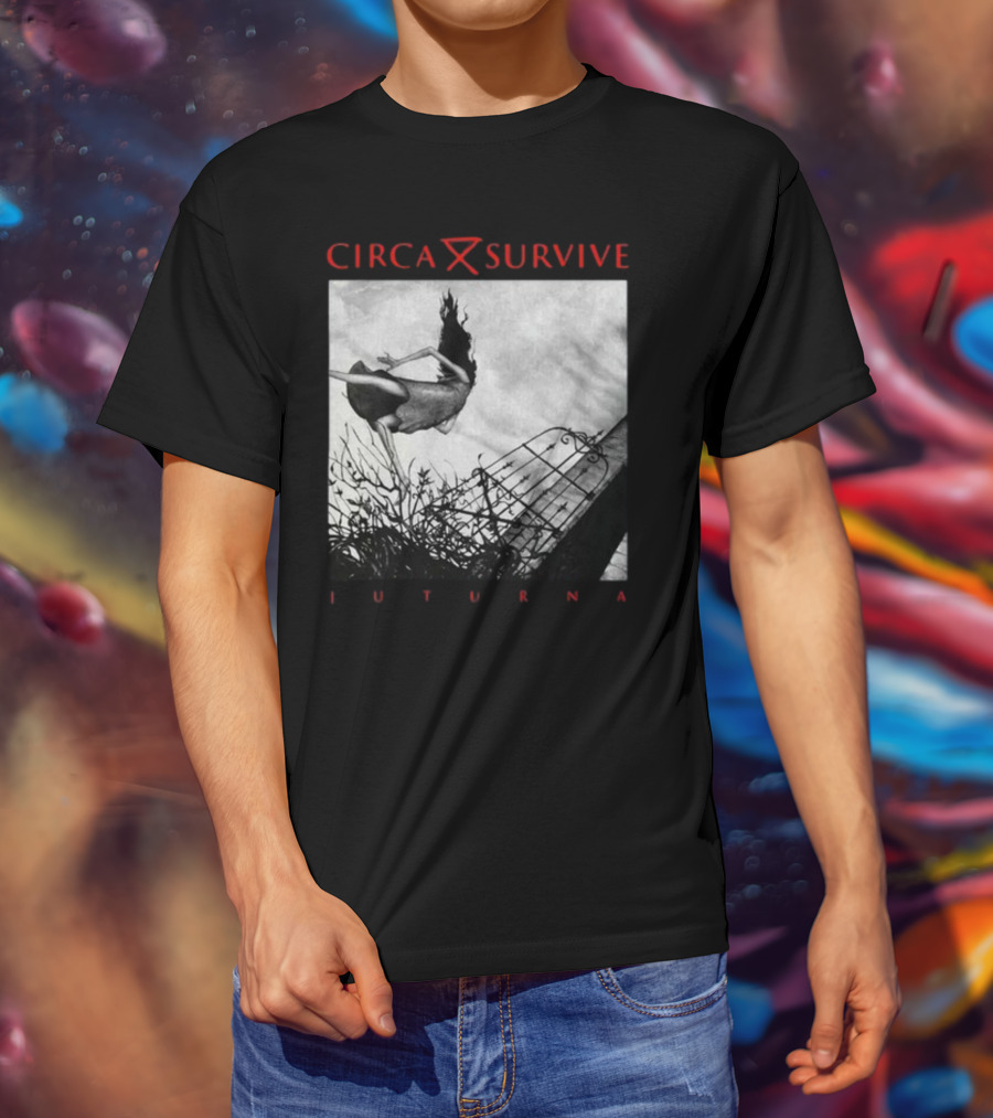 Circa Survive Juturna Album Art Dark Fantasy T-Shirt