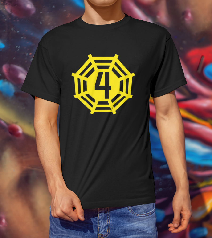 Dan Lanning Wearing Goducks 4 Spence Dharma Initiative T-Shirt