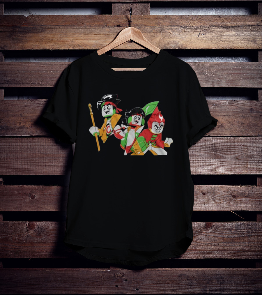 Nano Litore LEGO Monkie Warriors For Charity T-Shirt