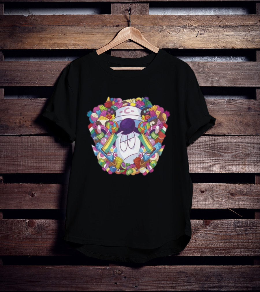 C- Cup With Overwhelming Candy And Sweets Explosion T-Shirt