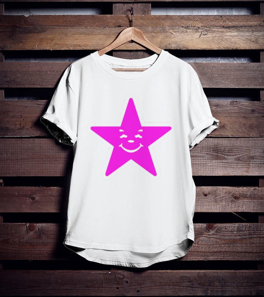 Austin Babbitt Asspizza Smiling Star Pink T-Shirt
