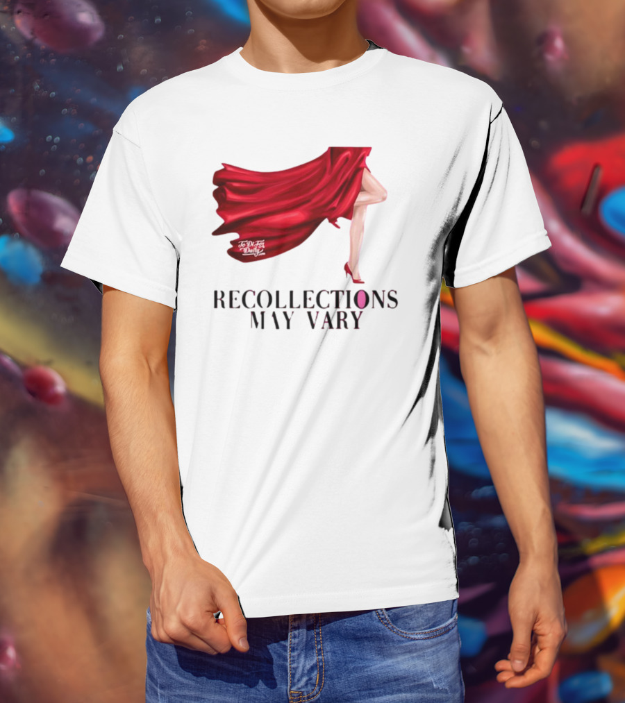 Recollections May Vary Red Dress Princess Of Wales T-Shirt