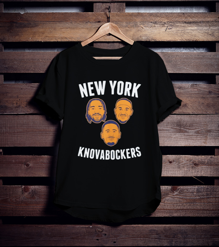 NEW YORK KNOVABOCKERS FACES T-Shirt