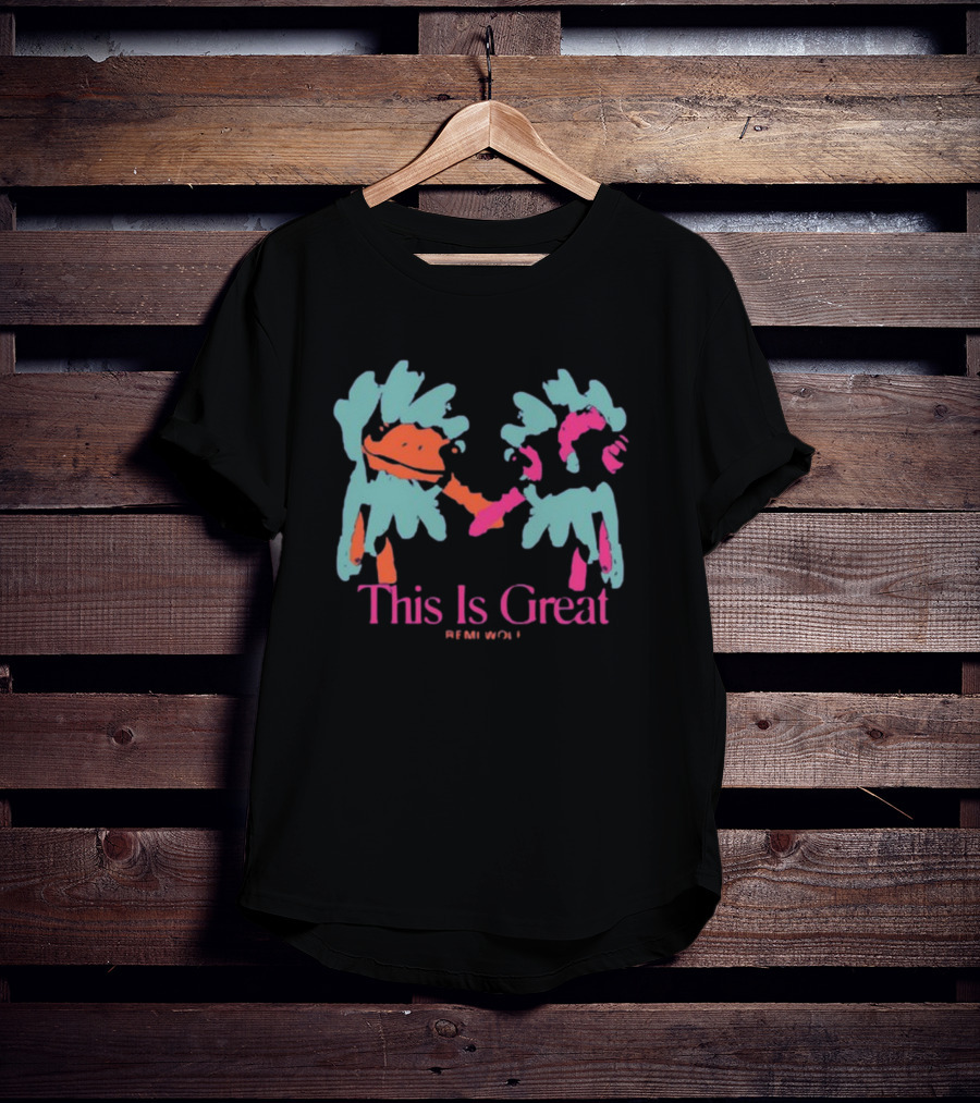 This Is Great Remi Wolf Two Abstract Figures T-Shirt