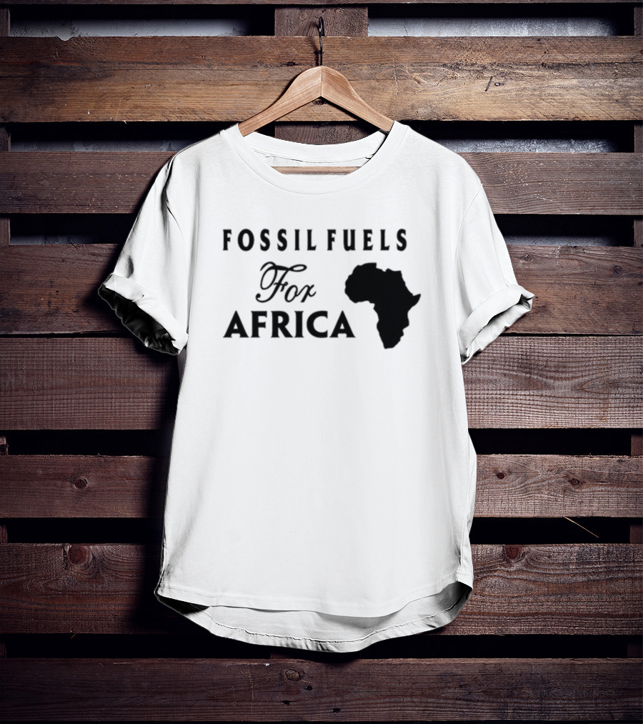 Jusper Machogu Fossil Fuels For Africa Africa T-Shirt
