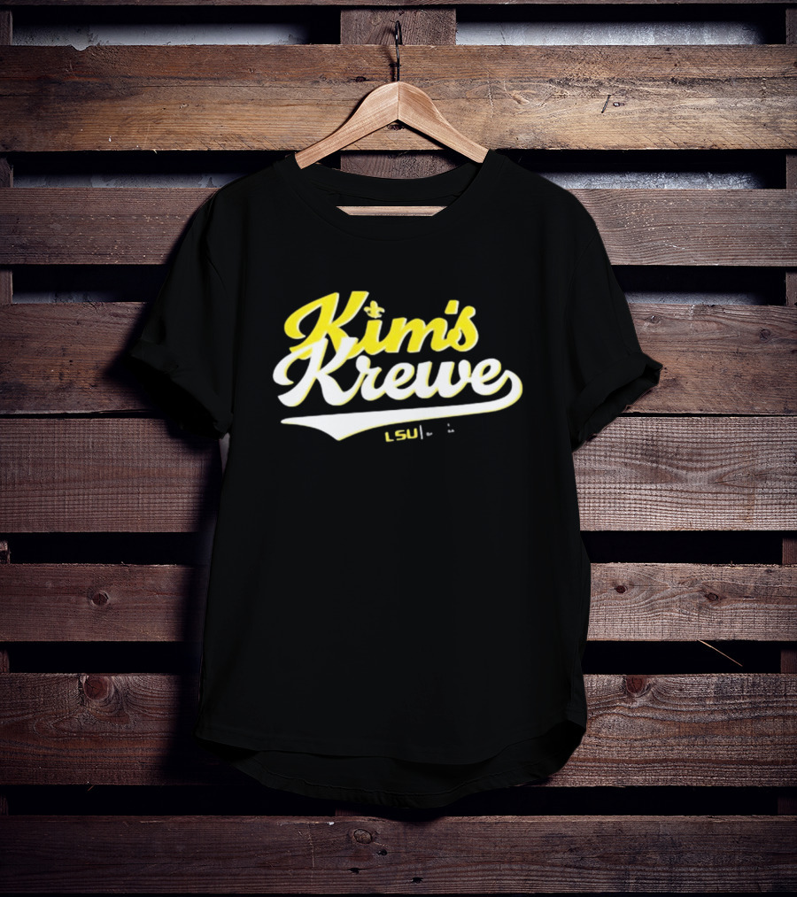 Kim's Krewe LSU Fleur-de-Lis T-Shirt