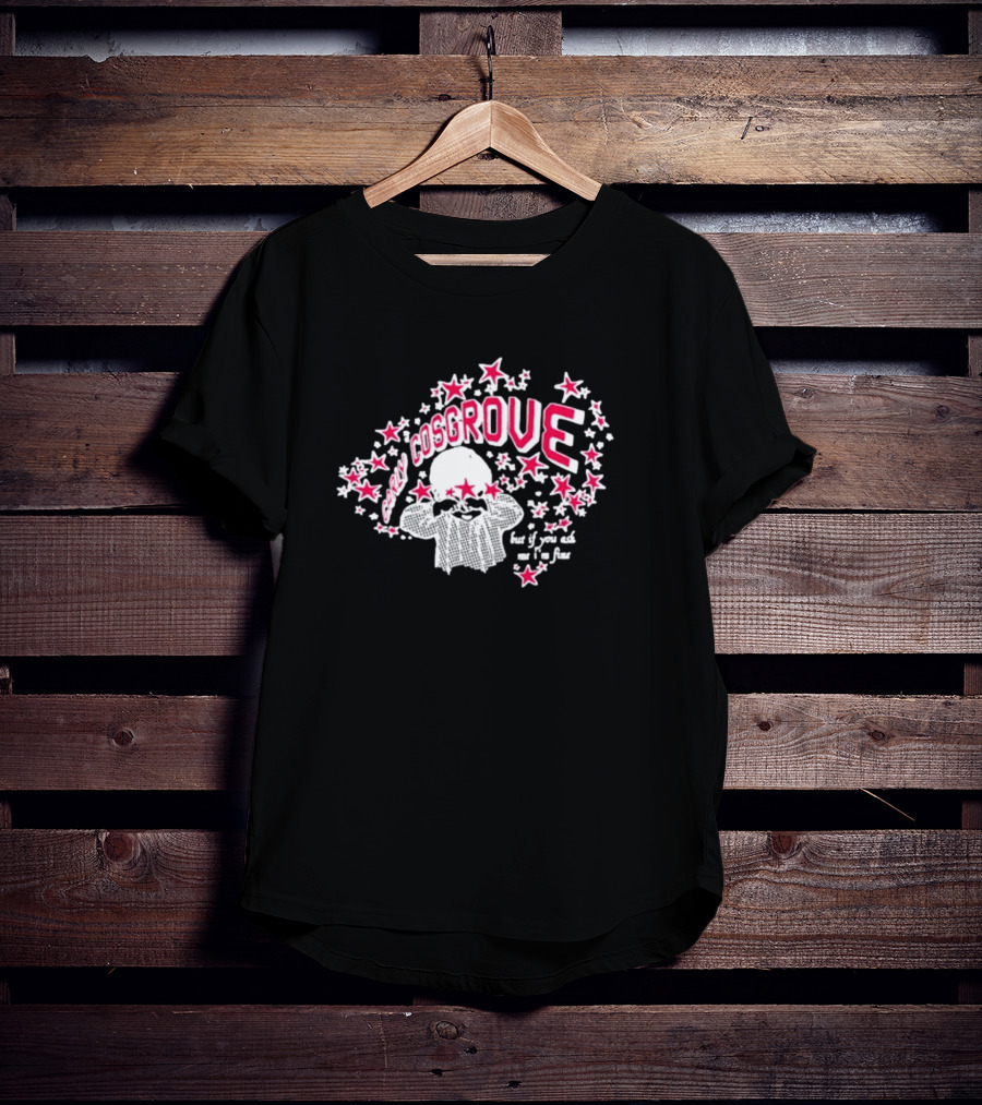 Carly Cosgrove But If You Ask Me I'm Fine Stars Burst T-Shirt