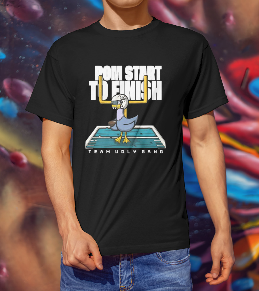 Dc Mike Caldwell Foyesade Oluokun Pom Start To Finish Team Ugly Gang T-Shirt