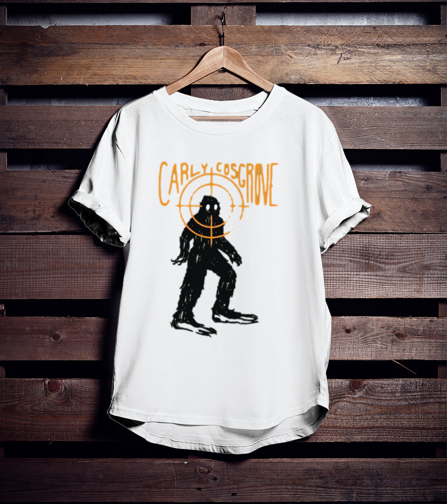 Carlycosgrove Bigfoot In Crosshairs T-Shirt