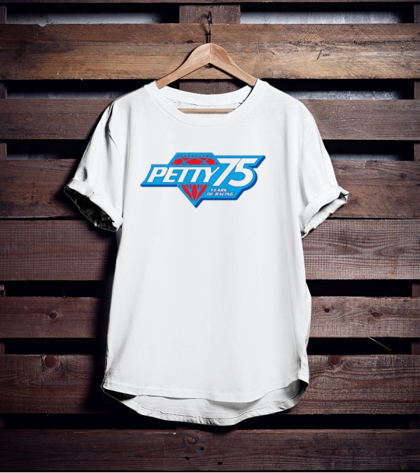 Petty 75 Years Of Racing Diamond T-Shirt