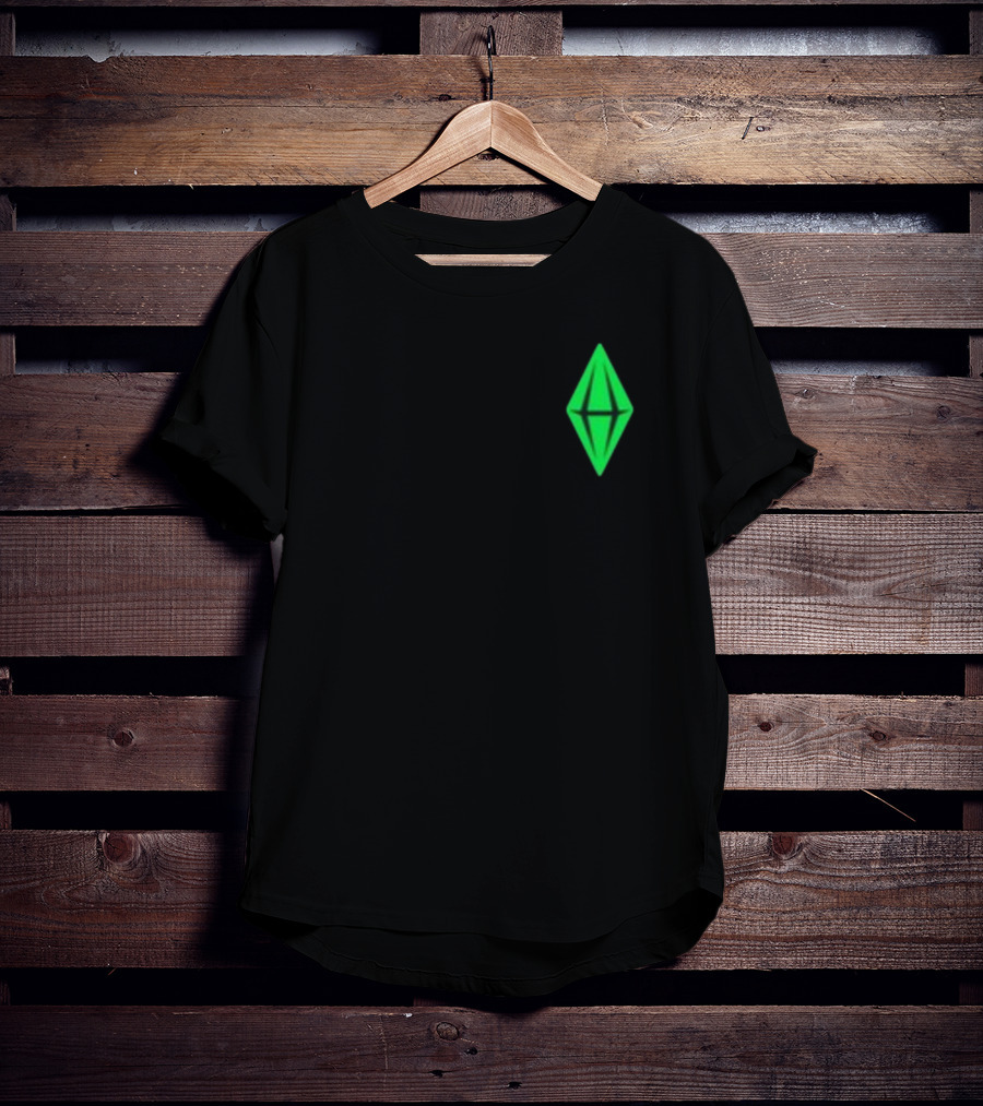 The Sims Onyx Runners Green Plumbob Icon T-Shirt