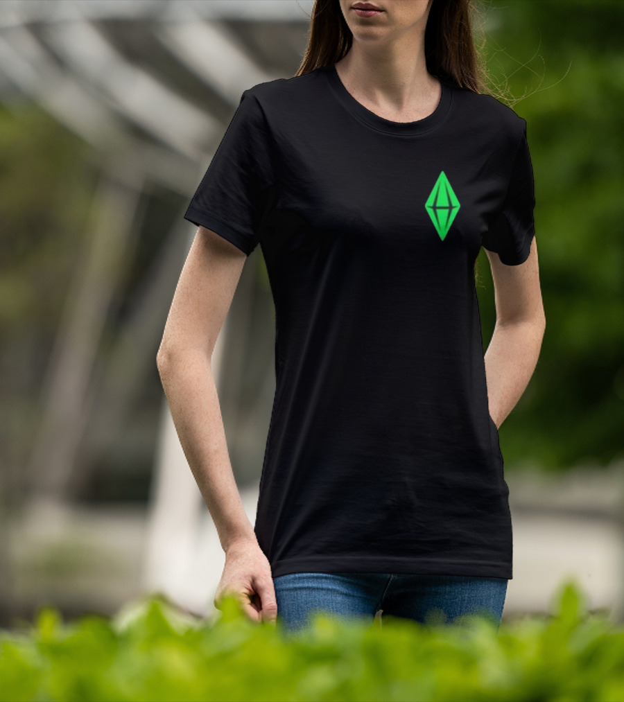 The Sims Onyx Runners Green Plumbob Icon T-Shirt