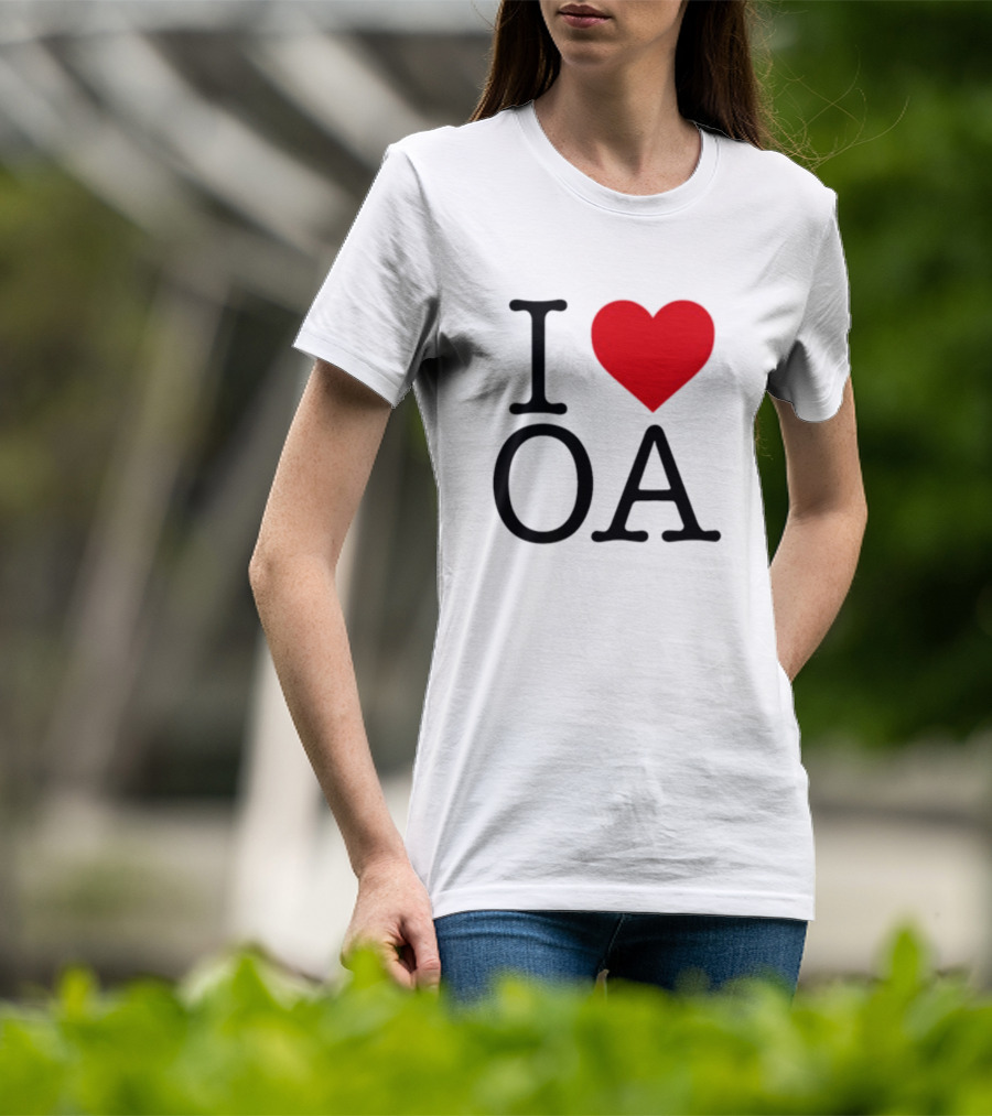 I Heart OA Symbolized Love For OA Movement T-Shirt