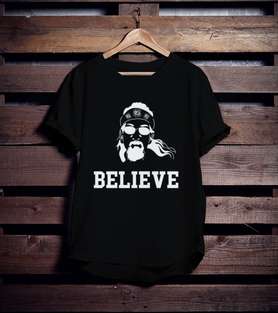 Carlton Thompson Gamecock Jesus Believe T-Shirt