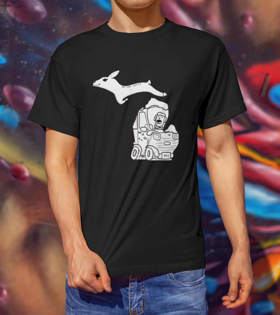Michigan For Deer Ice Road Truck Journey T-Shirt