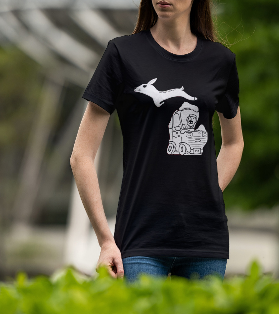 Michigan For Deer Ice Road Truck Journey T-Shirt