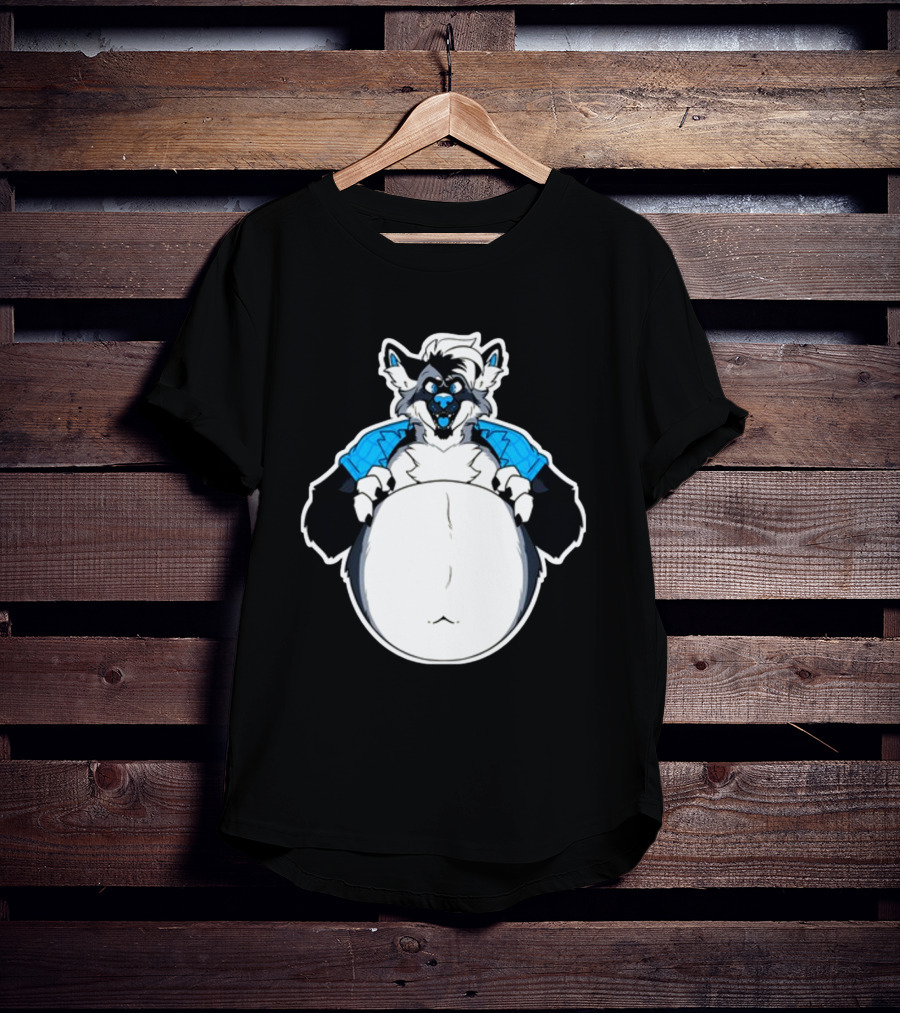 Sloshdog Jax's Cool Wolf Character T-Shirt