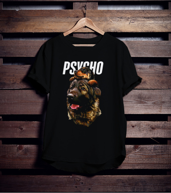 PSYCHO Dog Pair T-Shirt