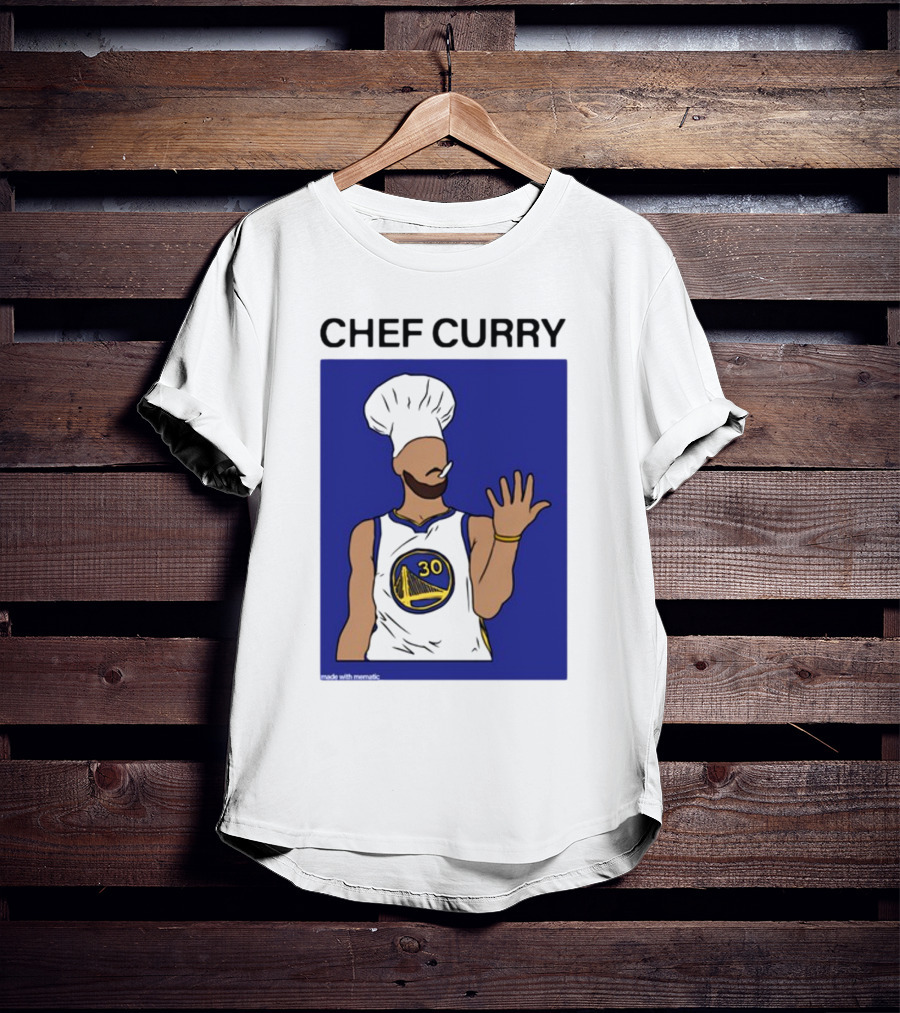 Chef Curry Golden State Basketball Number 30 T-Shirt