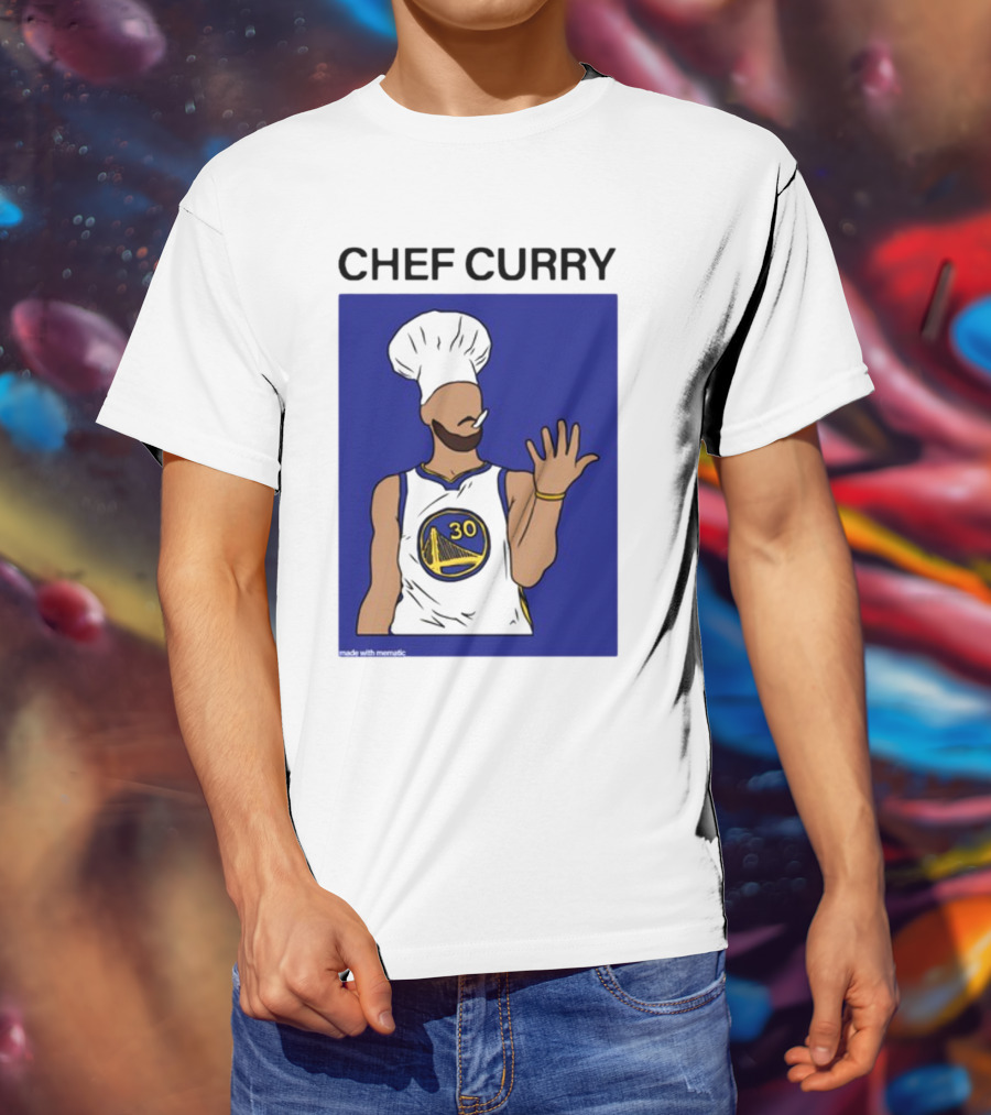 Chef Curry Golden State Basketball Number 30 T-Shirt