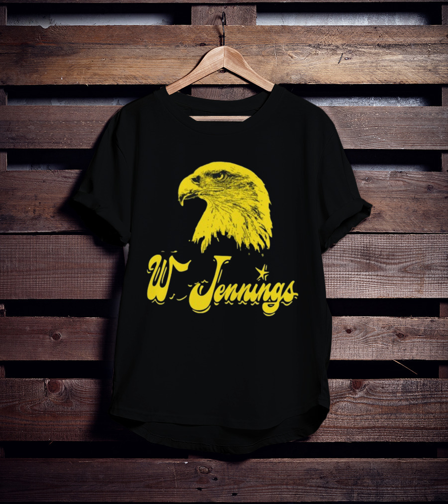 Seager X Waylon Jennings Eagle W Jennings Star T-Shirt