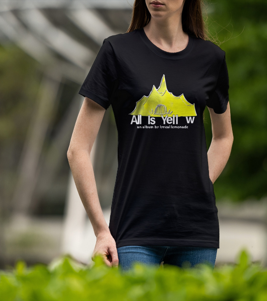 All Is Yellow An Album By Lyrical Lemonade Featuring Mountain Tent T-Shirt