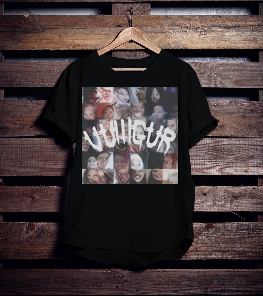 Vulllgur Collage Ritual Faces T-Shirt