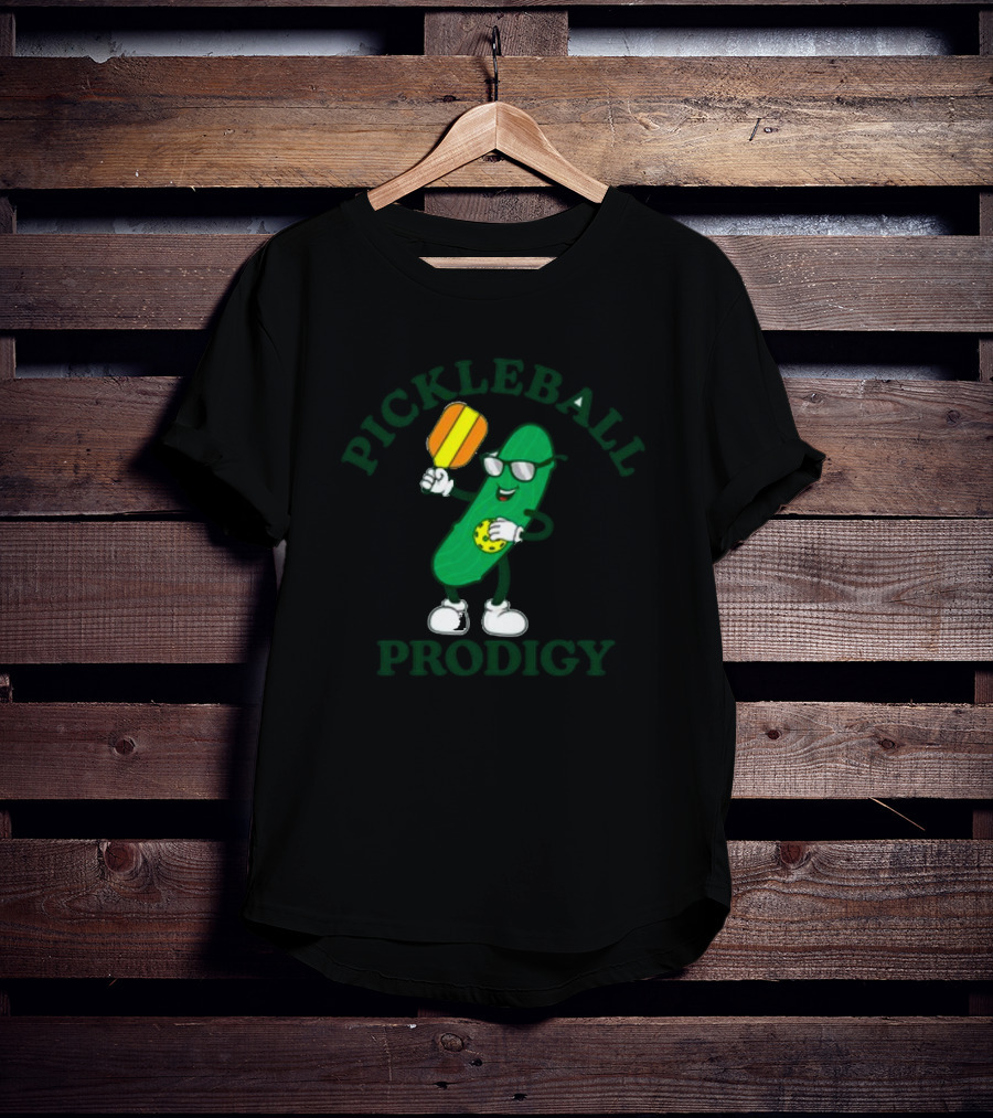 Middleclassfancy Pickleball Prodigy Pickle Racket Champion T-Shirt