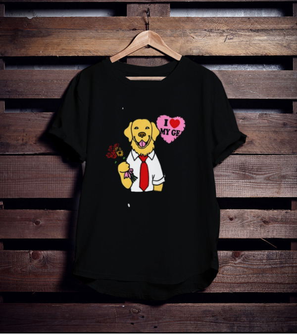 SORRY I HAVE A GOLDEN RETRIEVER BOYFRIEND I LOVE MY GF T-Shirt