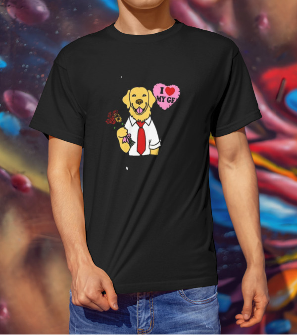 SORRY I HAVE A GOLDEN RETRIEVER BOYFRIEND I LOVE MY GF T-Shirt