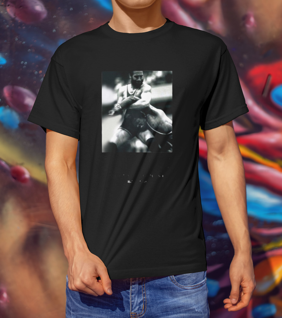 Kurt Angle Wearing Schultz Sports Illustrated Wrestling Est. 1954 T-Shirt