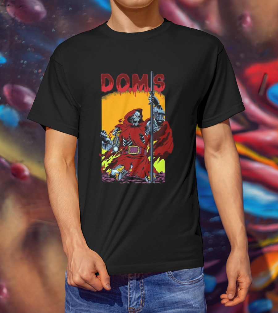 D.O.M.S Raskolapparel Dr Doms Skeleton Warrior T-Shirt