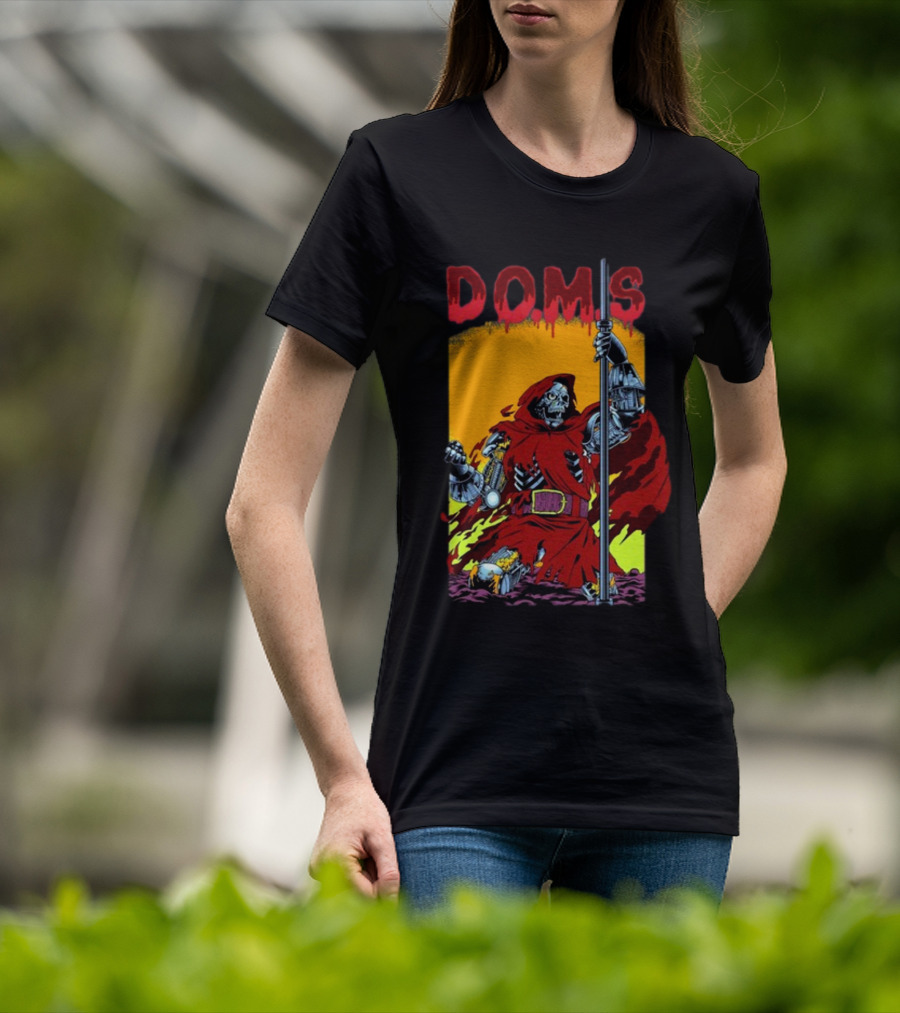 D.O.M.S Raskolapparel Dr Doms Skeleton Warrior T-Shirt