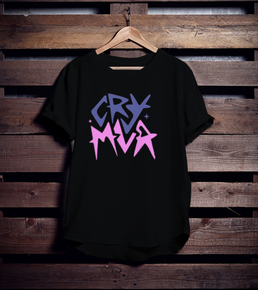 Xcryboy Yerimua Cry Mua Purple Pink Star T-Shirt