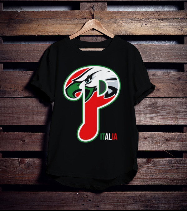 Eagles Phillies Italia P T-Shirt