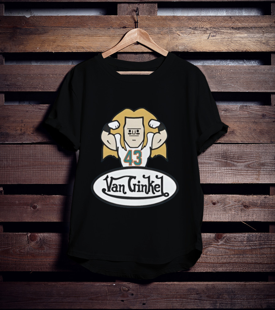 Van Ginkel 43 Vibzmiami Football Player T-Shirt